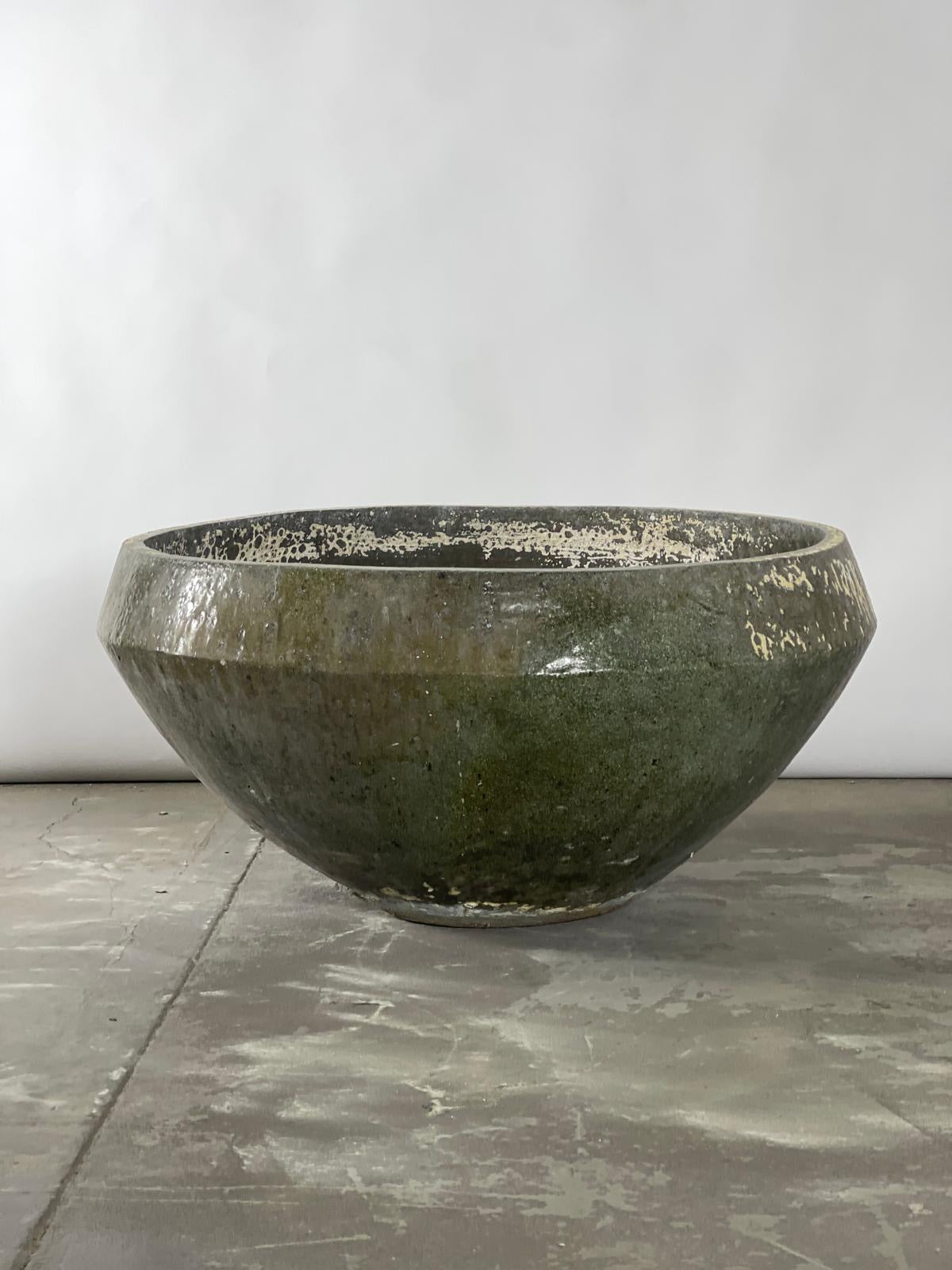 Woodfired Clay Water Bowl