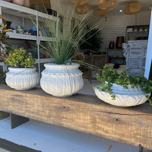 Bodhi Indian marble planter